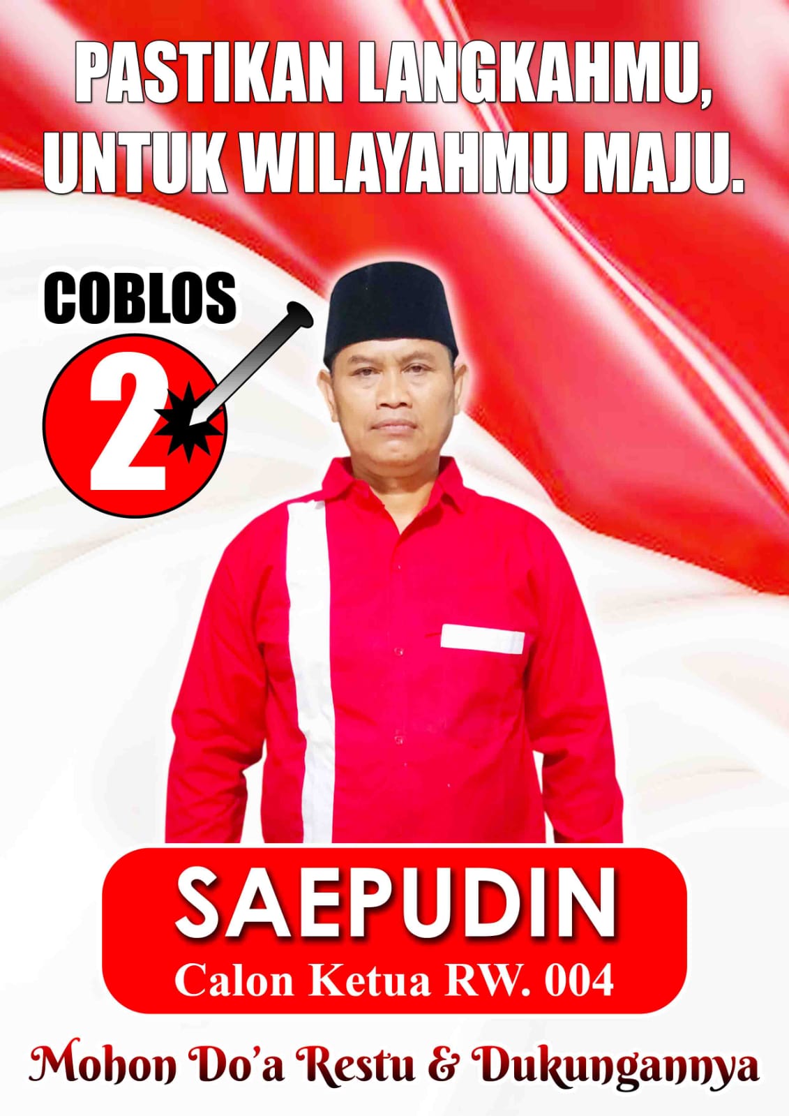 Saepudin Siap Memajukan Wilayah RW 04 Menjadi Bersinar