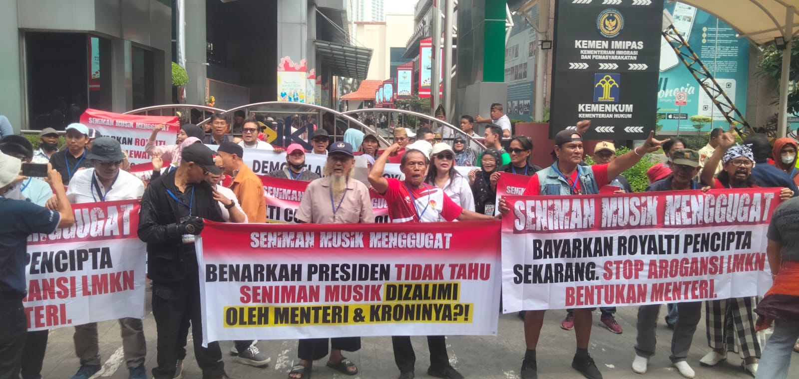 LMKN Jadi Sorotan, Ratusan Seniman Tuntut Distribusi Royalti yang Transparan